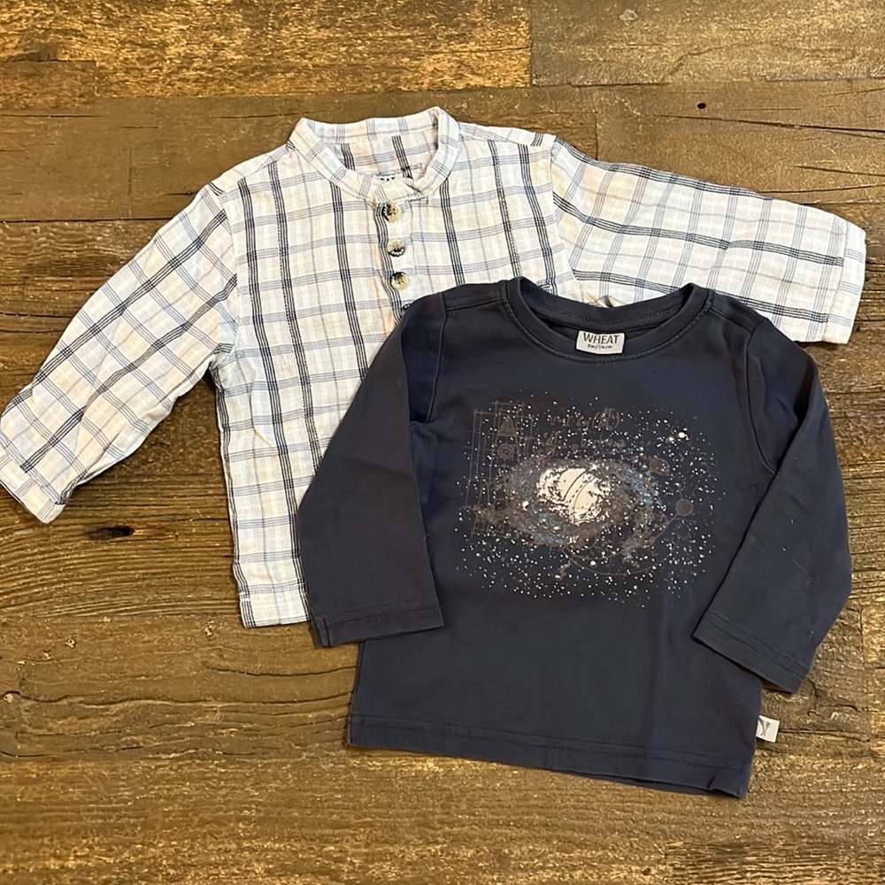 Wheat Shirts‎ (set of two)